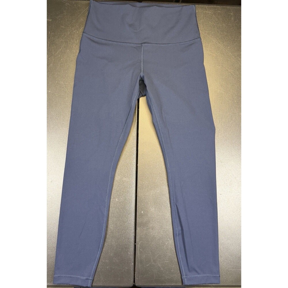 Lululemon Wunder Under High-Rise Tight 25"   Size 8 Navy Blue